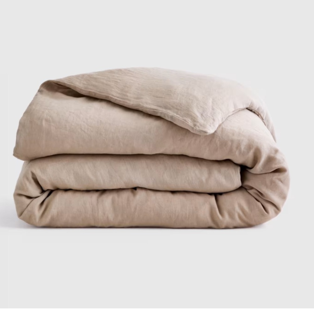 Quince European Linen Duvet Cover